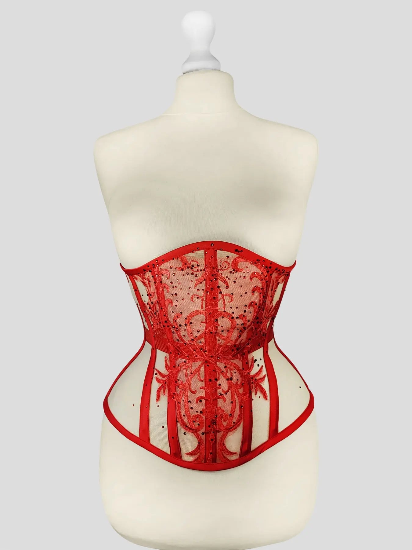 Pré-Commande : Corset Underbust Standard Divine Red - Rebel Madness Rebel Madness