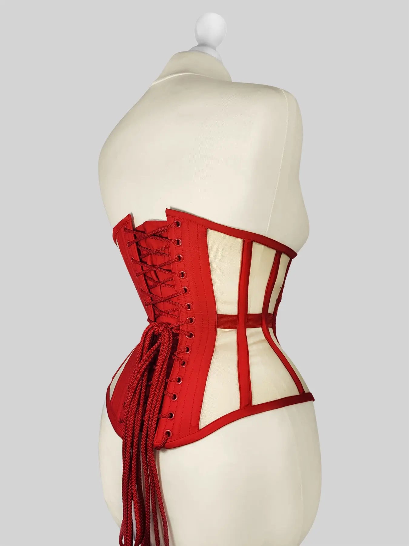 Pré-Commande : Corset Underbust Standard Divine Red - Rebel Madness Rebel Madness