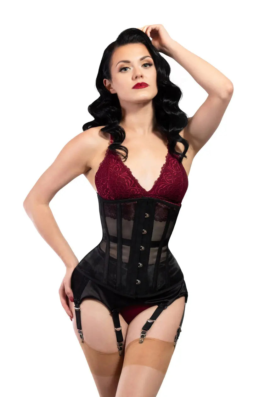 Pré-Commande : Corset Underbust Standard en Maille - Rebel Madness Rebel Madness