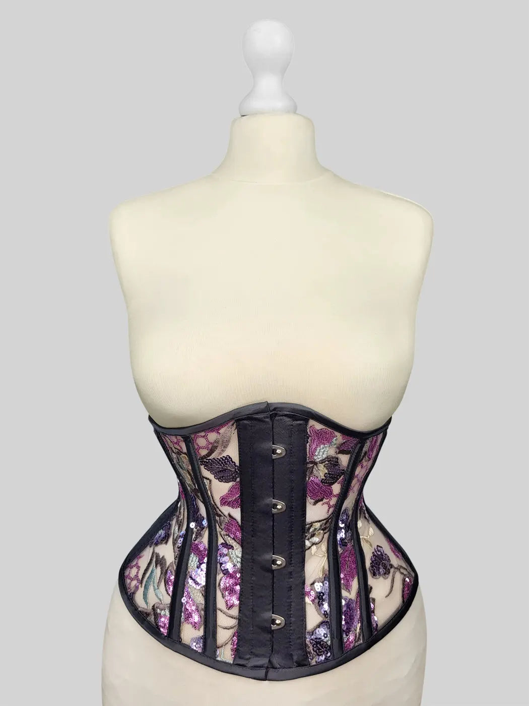 Pré-Commande : Corset Waist Cincher Graphite Glow - Rebel Madness Rebel Madness