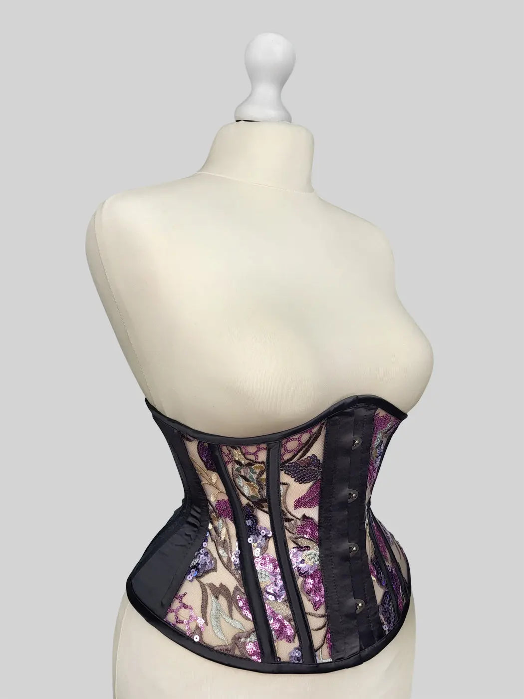 Pré-Commande : Corset Waist Cincher Graphite Glow - Rebel Madness Rebel Madness