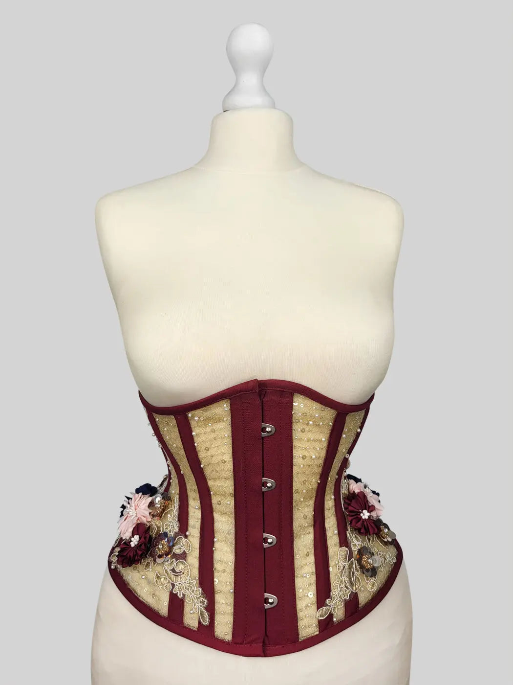 Pré-Commande : Corset Waist Cincher Ruby Gold - Rebel Madness Rebel Madness