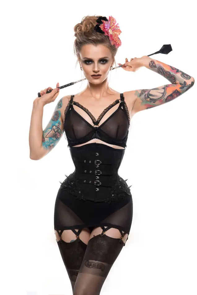 Pré-Commande : Corset Waist Cincher Vamp - Rebel Madness Rebel Madness