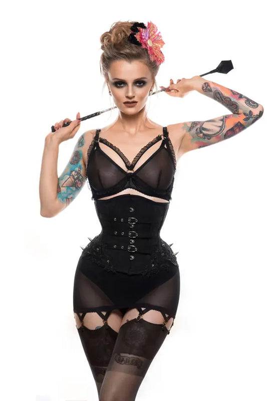 Pré-Commande : Corset Waist Cincher Vamp - Rebel Madness Rebel Madness