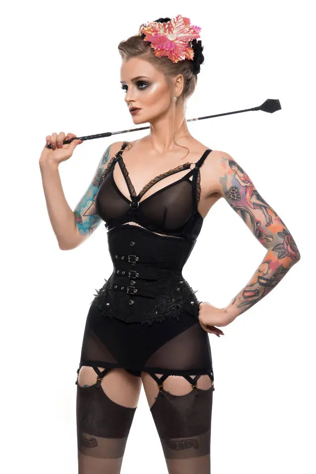 Pré-Commande : Corset Waist Cincher Vamp - Rebel Madness Rebel Madness