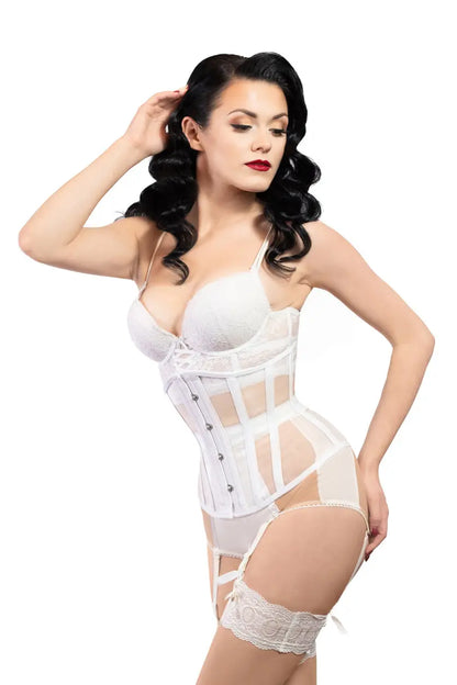 Pré-Commande : Corset Waist Cincher en Maille - Rebel Madness Rebel Madness