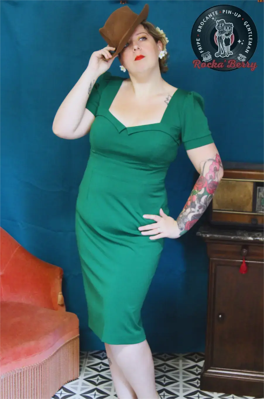 Robe Crayon Doris - Zoé Vine - Rocka'Berry