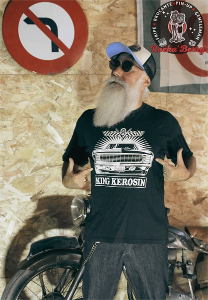 T-shirt Kustom V8 - King Kerosin - Rocka'Berry