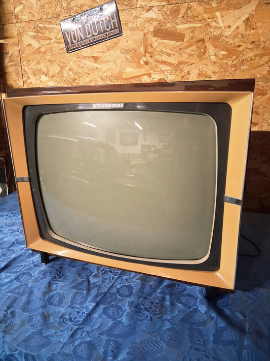 Téléviseur vintage Philips TF 2352 – CRT bois 59 cm Rocka'Berry