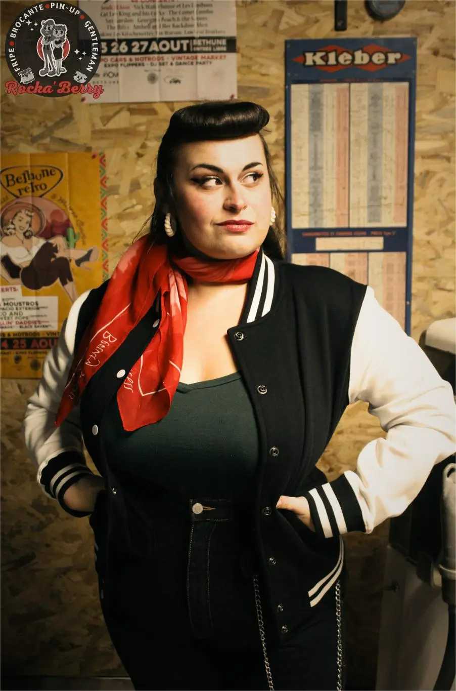 🐾Wildest Pup’ in Town - Varsity Jacket / Teddy Unisexe Rocka'Berry Rocka'Berry